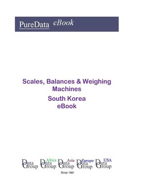 cover image of Scales, Balances & Weighing Machines in South Korea